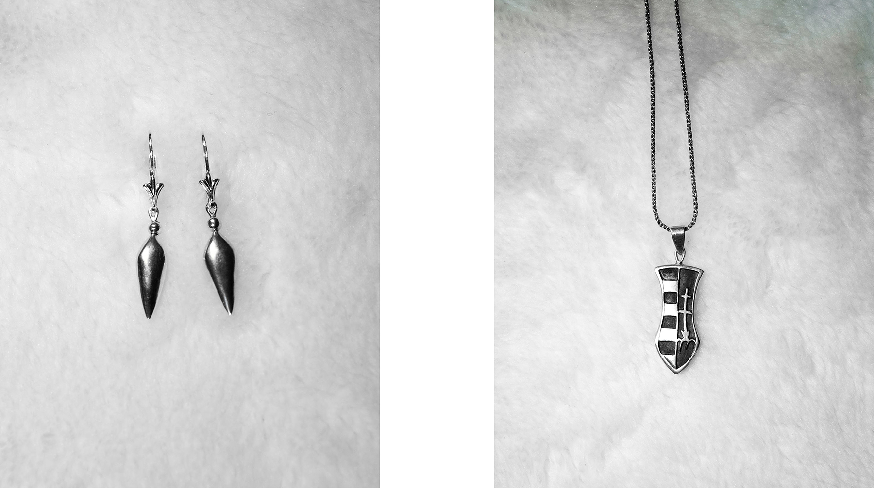 Custom handmade pendant by Sikra Jewelry